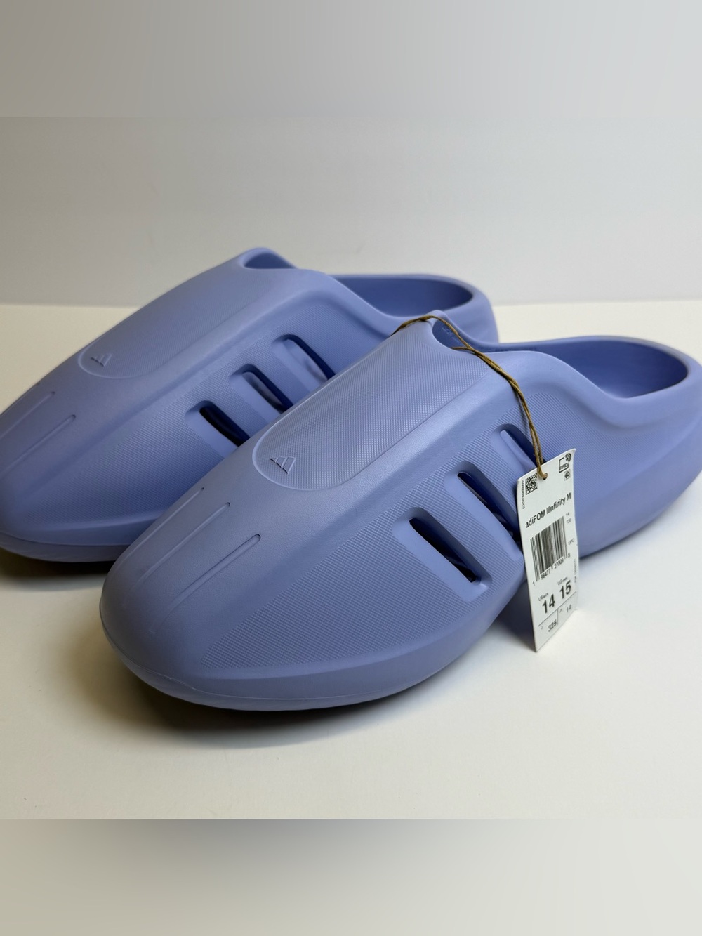 Adidas adiFOM IIInfinity Mule Blue Spark Mens Casual Mule Sz 14 NWT